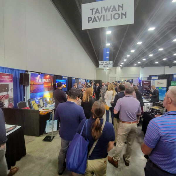 Taiwan pavilion at the conference.