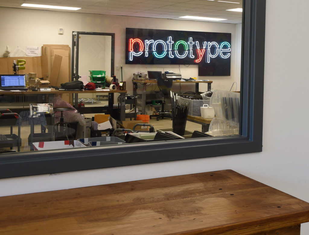 Prototype Design Lab at Innovation Center.