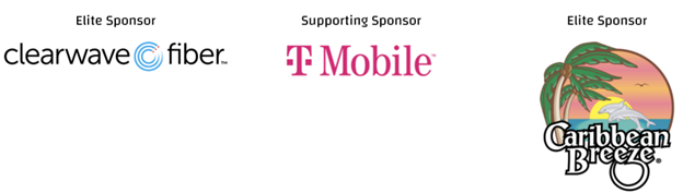 Clearwave, T-Mobile, and Caribbean Breeze logos.